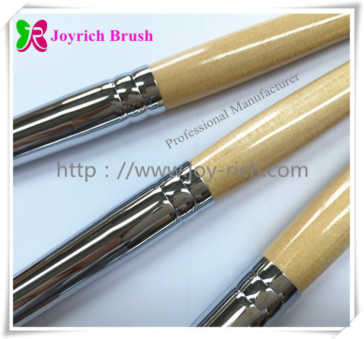 JRA2-Natrual wood handle with kolinsky hair acrylic nail brush