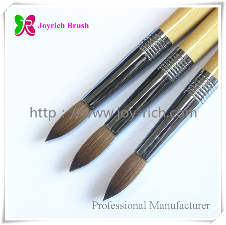 JRA11--Bamboo handle with kolinsky hair acrylic nail brush