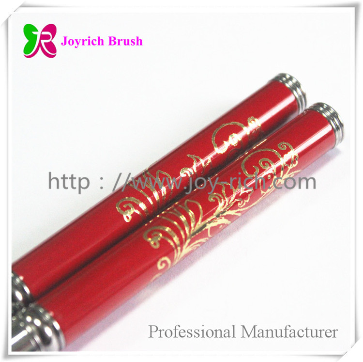 JRA18-- Red metal handle kolinsky hair acrylic nail brush