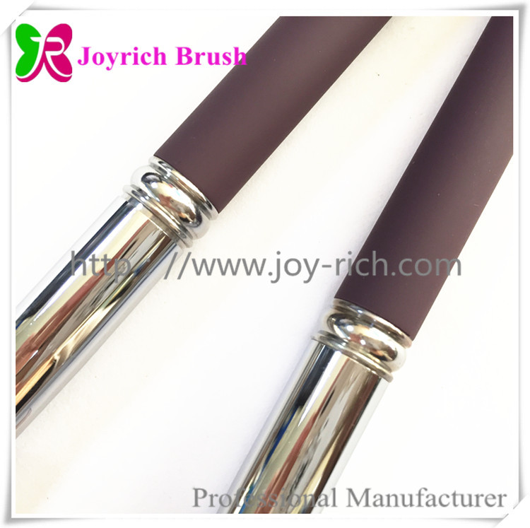 JRA20--Purple metal handle kolinsky hair acrylic nail brush