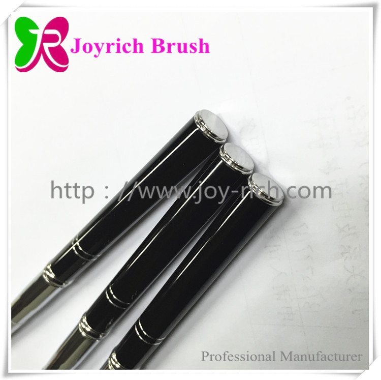 JRA32--Black metal handle kolinsky hair acrylic nail brush