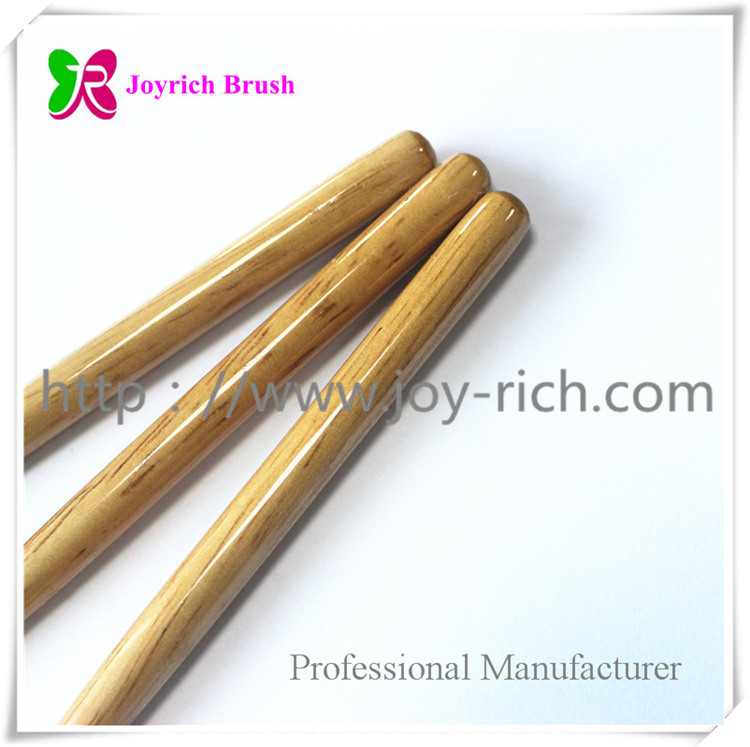 JRS3--Natrual wooden handle kolinsky hair 3D nail brush