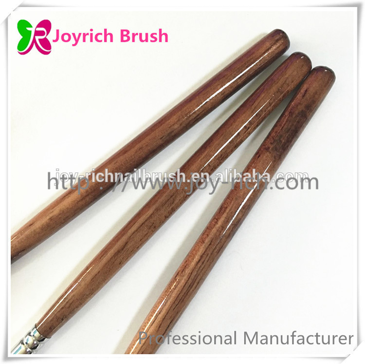 JRG7--Natrual wooden handle gel nail brush