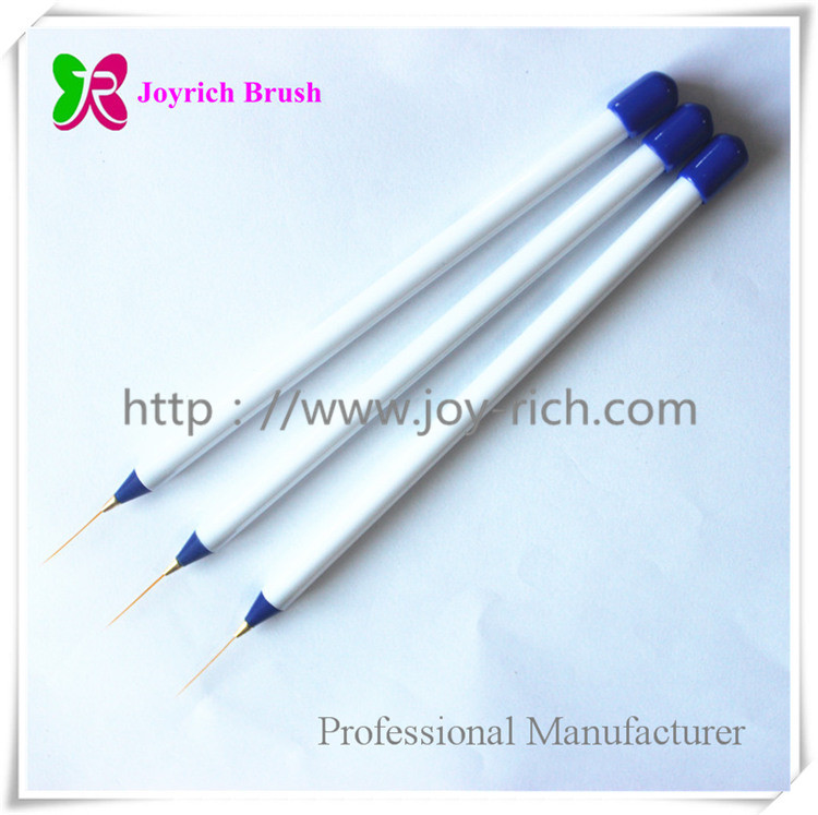 JRN2--White acrylic handle nail art brush