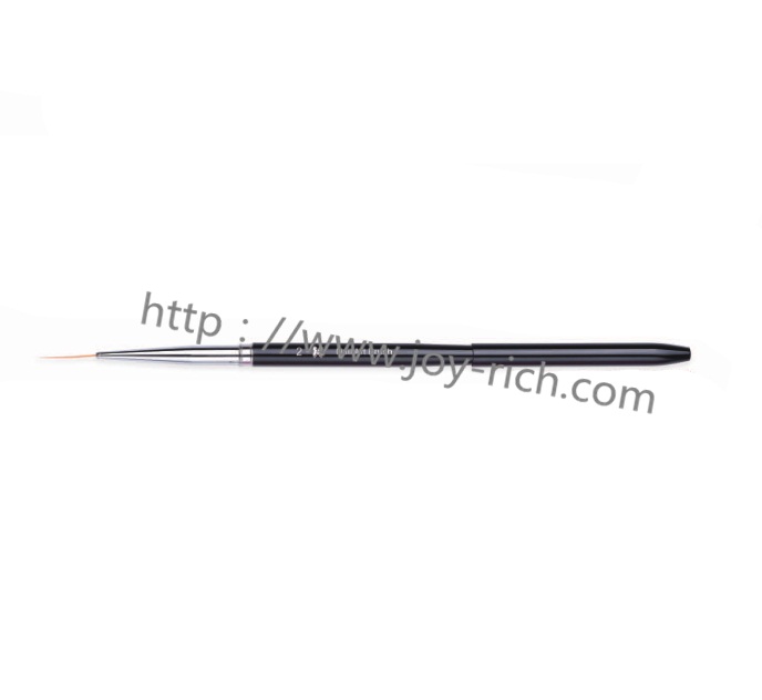 JRN4B--Black metal handle nail art brush