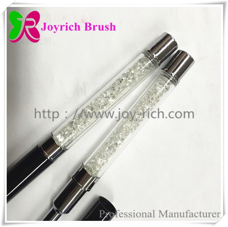 JRN7--Black metal handle nail art brush