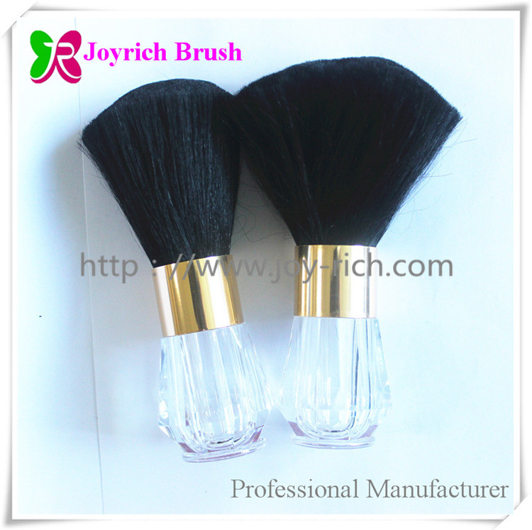 JRDU03--Black synthetic hair nail dust brush