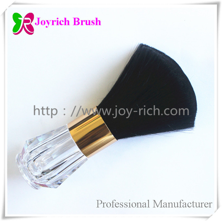 JRDU03--Black synthetic hair nail dust brush